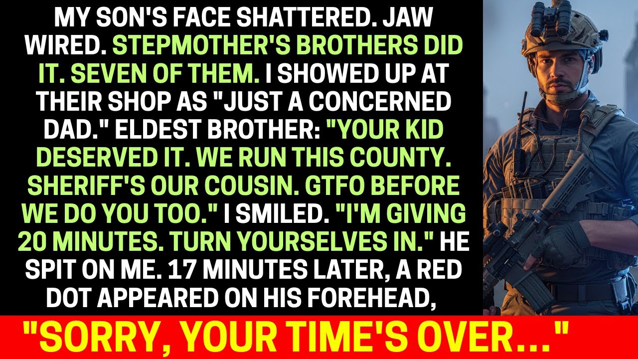Stepmother's 7 brothers shattered son's face—'we run this county' 17 minutes later they all died.