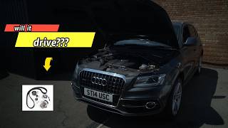 AUDI Q5 CAMBELT CHANGE / CRASHED DAMAGED / COPART PROJECT