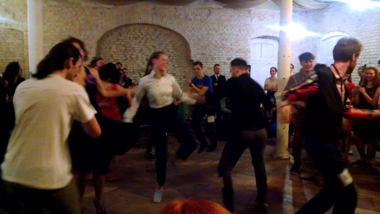 Lindy Hop Advanced Jack'N'Jill Final - Warm Up (KSDC Exchange 2016)