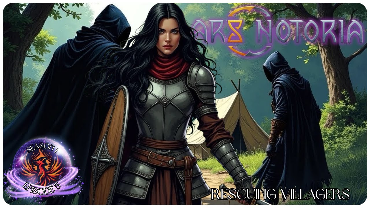 ⁣Ars Notoria S1E5 | Rescuing Villagers | Open World Survival Gameplay