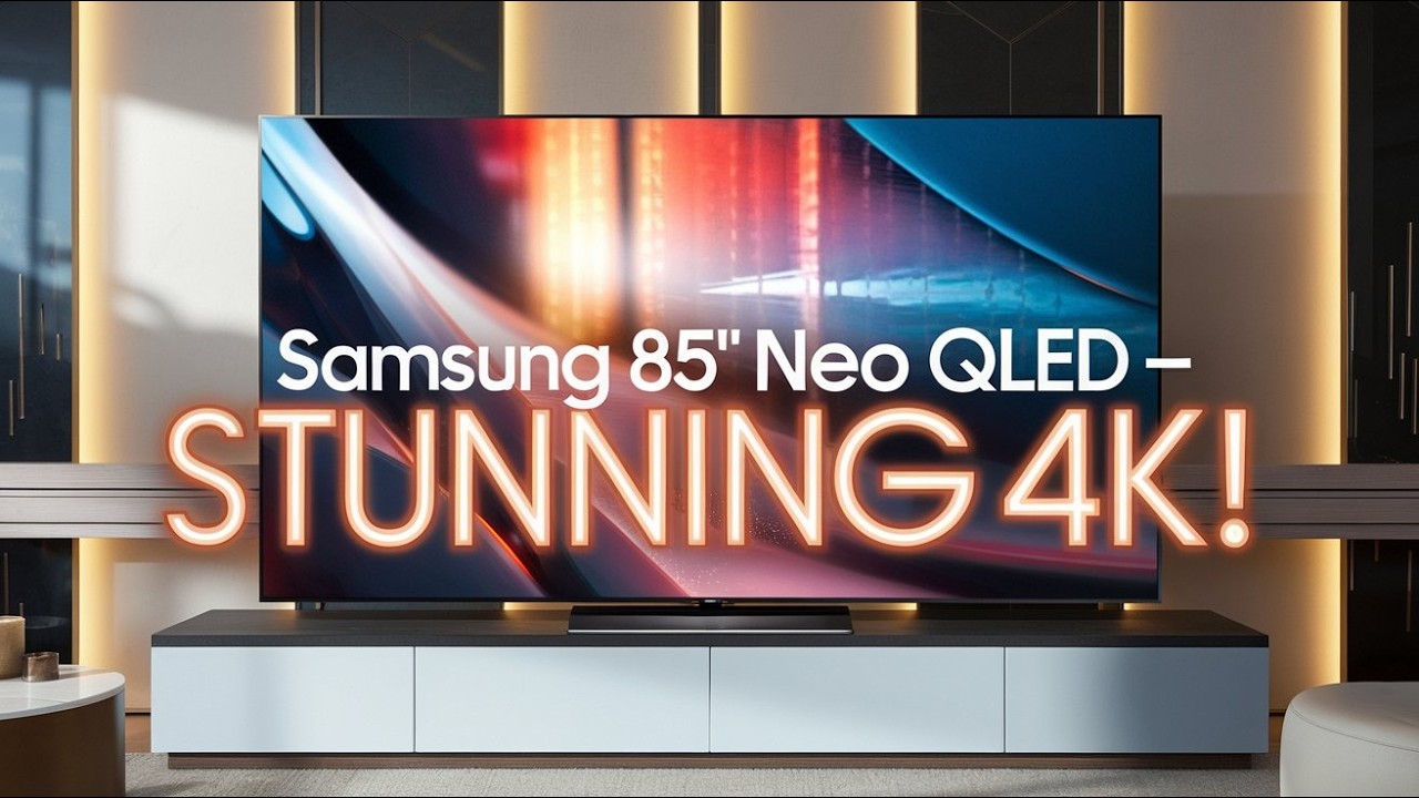 Samsung 85 Inch QN85C Neo QLED 4K TV – Stunning Mini-LED Display & Next ...