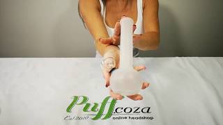 BG030 CLEAR GLASS BONG