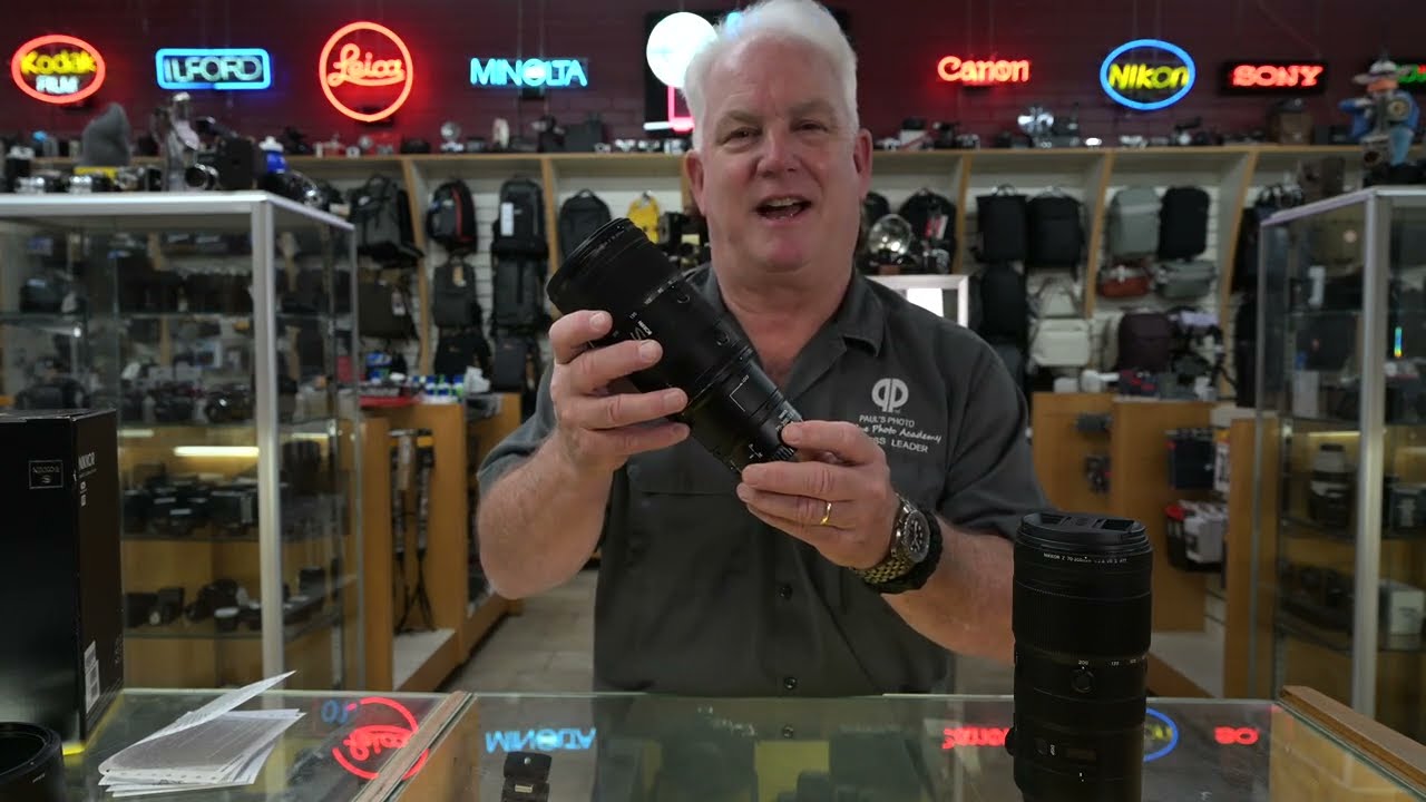 NIKKOR Z 70-200mm f/2.8 VR S II unboxing - YouTube