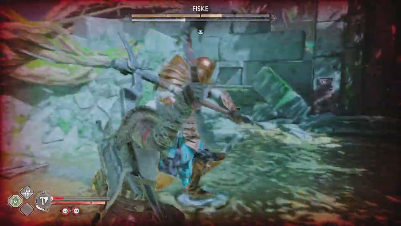 God of War Ragnarok, Fight against Odin's captain Fiske