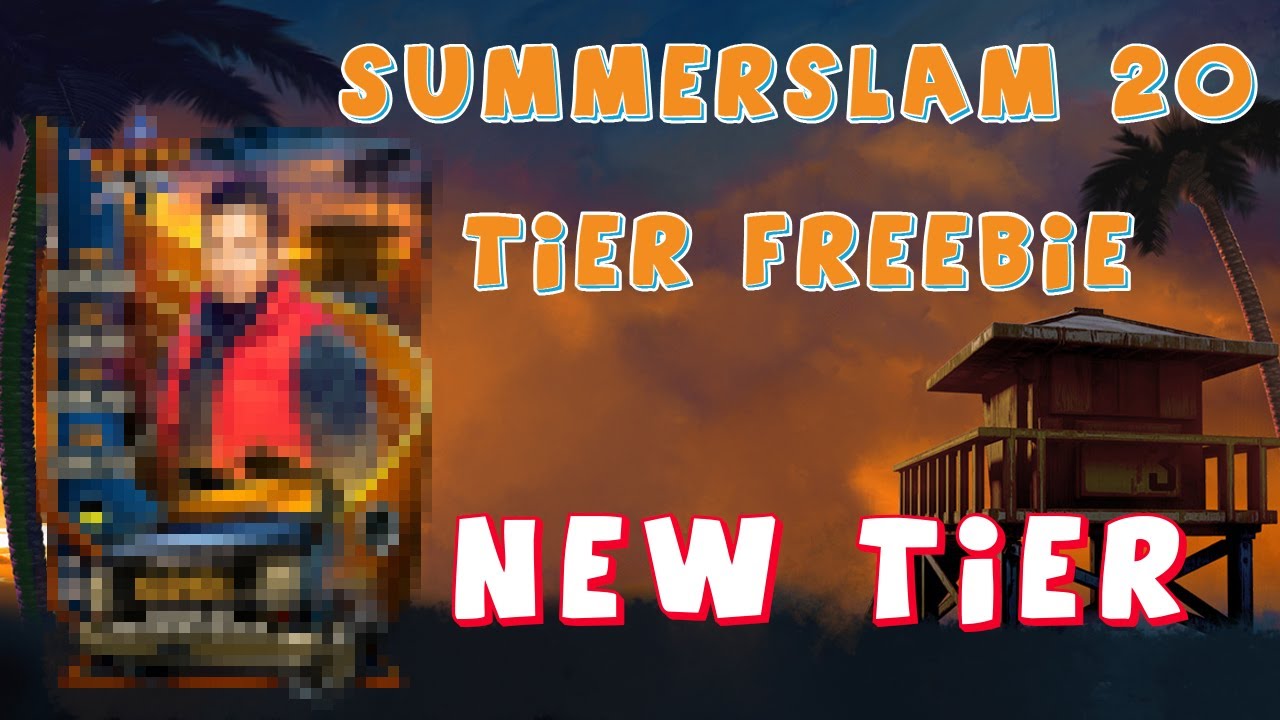 SummerSlam 20 Tier Freebie! [WWE Supercard New Tier]