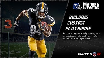 Building Custom Playbooks in Madden NFL 19