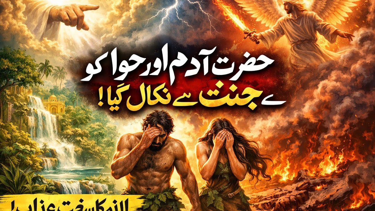 Hazrat Adam Aur Hawa Ko Jannat Se Kyun Nikala Gaya | Aadam Aur Hawa Ki Kahani