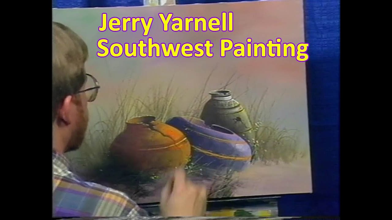 Paint Southwest Broken Pots (Acrylic Still Life) | Jerry Yarnell FULL LESSON PBS TV