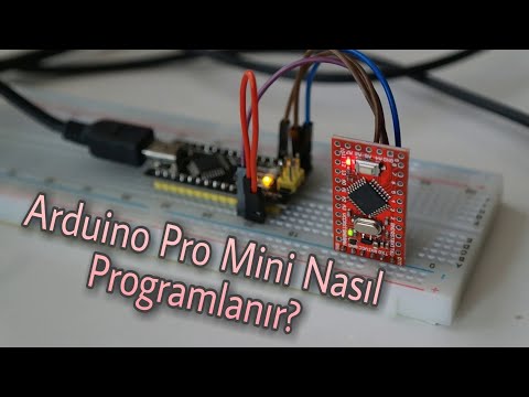 Video: Bir Programlayıcı Kullanarak Arduino Pro Mini Nasıl Programlanır