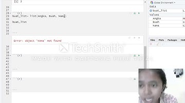 Tutorial Membuat List pada R Studio