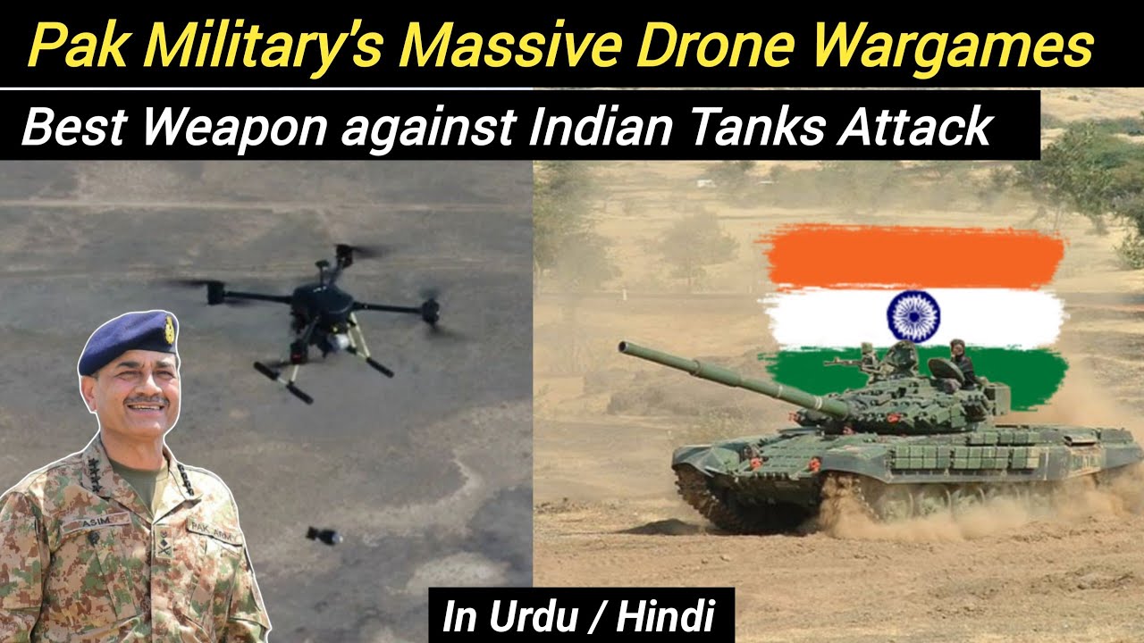 Pak Military launched Drone Wargames | Best Weapon against Indian Tanks | Conflict Card Raad 