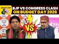 BJP's Shehzad Poonawalla and Congress Spokesperson's Heated Debate on India Today's Budget Panel