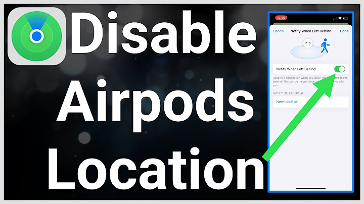 How to turn on find my airpods