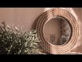 ☀️ Nautical Rope Mirror (DIY) ☀️