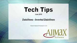 Tech Tip - DataViews: Inverted DataViews