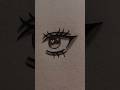 Draw anime eyes ✨#drawing #art #sketch #shorts