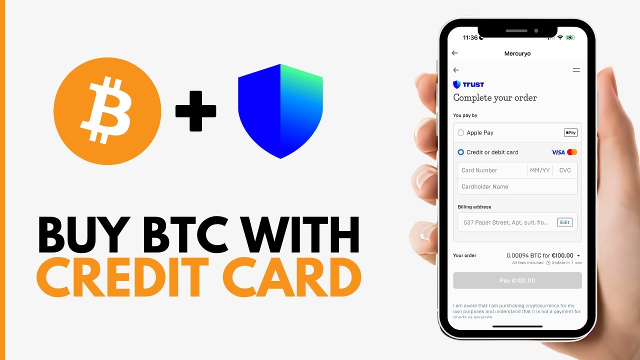 How To Buy Bitcoin With Credit Card On Trust Wallet - Step by Step