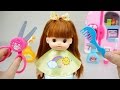 Baby Doll hair cut toys