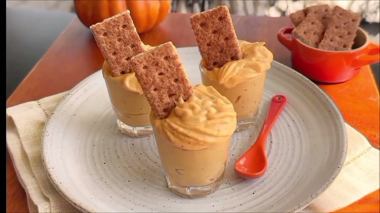 6 Ingredient Pumpkin Mousse Recipe!