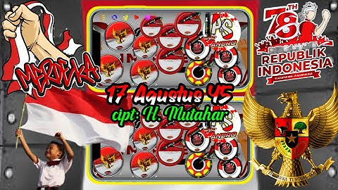 MERDEKA‼️🇮🇩 17 AGUSTUS 45 Versi koplo ~ DIRGAHAYU REPUBLIK INDONESIA 78 (cover) Real Drum mod