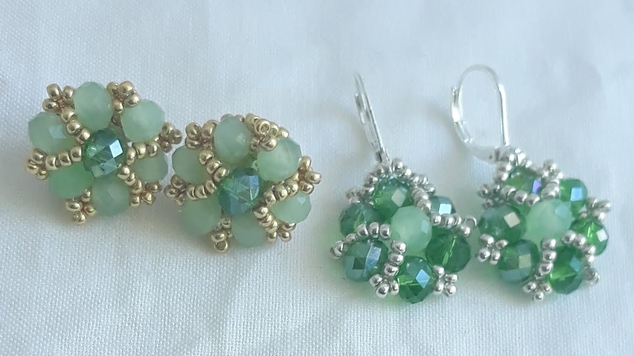 Aretes pequeños fácil de hacer. #byhaidee