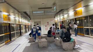 台北捷運371型3系改裝車往蘆洲進入O51三和國中站
