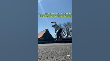 Slappy nose stall progress #skateboarding