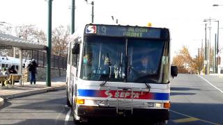 SEPTA 1997 North American Bus Industries 416.08 #5332 on route 19 at Frankford T.C. [HD]