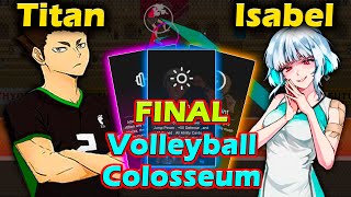 Titan vs Isabel. Final Volleyball Colosseum. The Spike. Volleyball 3x3