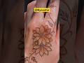 Aesthetic mehndi design by NysoStar tutorial 💐 mehndi design #trending #mehndi #easymehndi