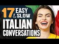 Learn italian all the basics in 2 hours easy  slow conversation course for beginners