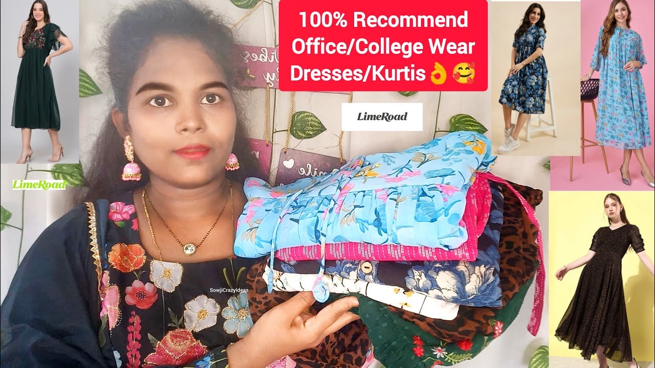100% Recommend Office/College Wear Latest Dresses/Kurtis Haul 