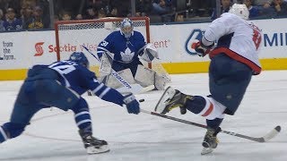 Alex Ovechkin scores to tie Sergei Fedorov for most points by a Russian player screenshot 2