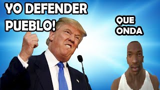 cuando TRUMP APARECE en GTA