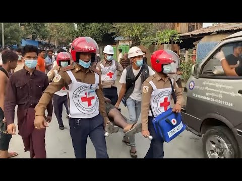 Two protesters killed in Myanmar