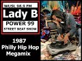 Wusl 989 fm lady b street beat show 1987 power 99 philadelphia