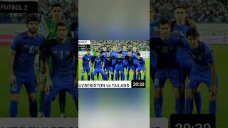 Osiyo kubogi-2023 Uzbekiston VS Tailand / #afcasiancup2023 Uzbekistan VS Thailand match-centr #live