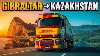 ETS2 Longest Delivery - From Gibraltar to Kazakhstan | Euro Truck Simulator 2