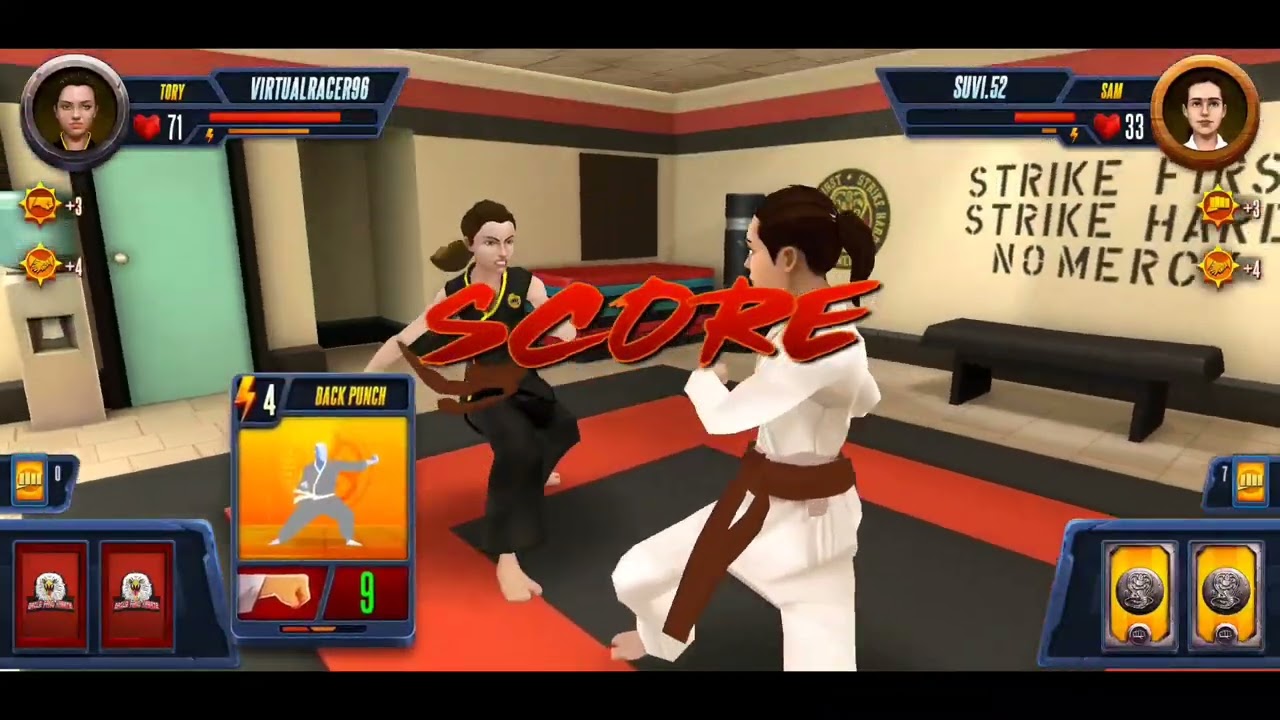 Cobra Kai: Card Fighter - Quick Play Mode as Tory (Part 52)