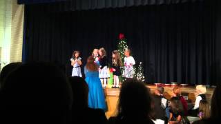 Lily's Christmas Program 2012