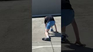 I tried playing basketball in Heelys