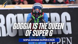 Goggia Is The Queen Of Super-G Winning Run Fis Alpine