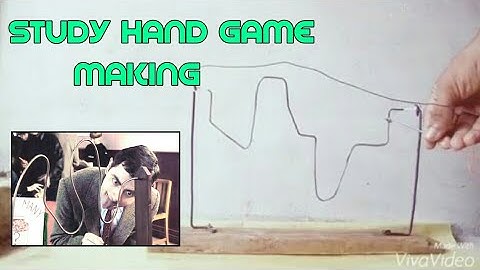 HOW TO MAKE A STEADY  HAND GAME | steady hand game