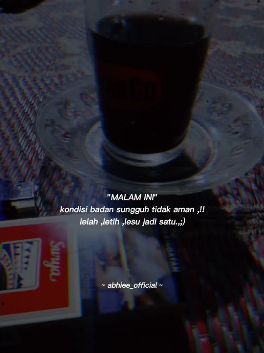Story wa 30 detik || letih lesu jadi satu
