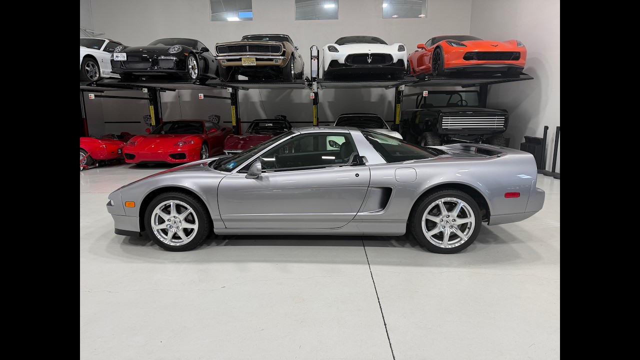 さくらみち グレー 2000 Acura NSX-T Driving Video - YouTube