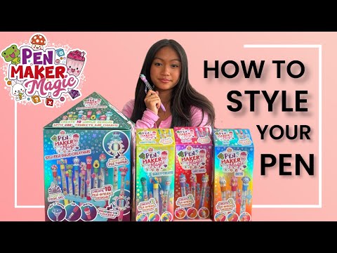 Create your own unique stylish pens with Pen Maker Magic