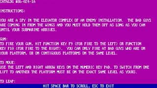 Tommy's Lifts 1986 mp4 ELEVATOR HYPERSPIN DOS MICROSOFT EXODOS NOT MINE VIDEOS