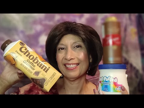 ASMR  🍫 ☕ Preparing a S'mores Latte 🥛 inspired by @Chef_Trenita