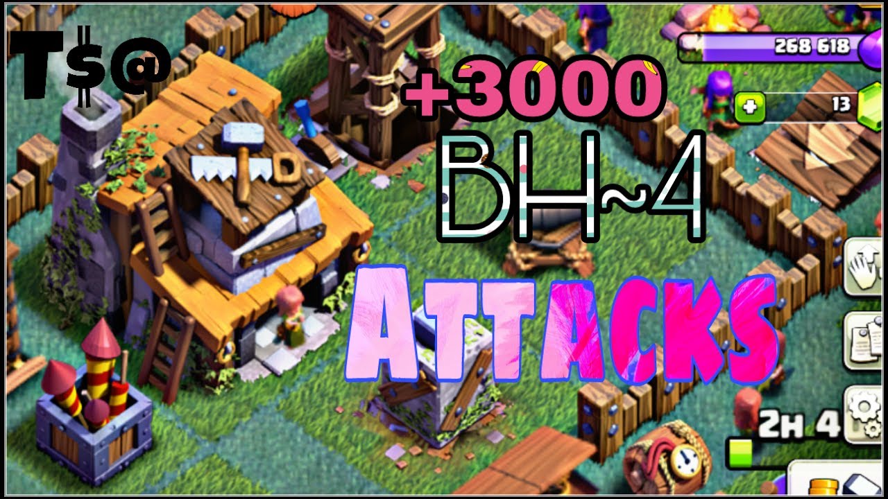 Builder hall 4 attacks and defence