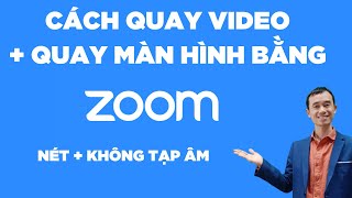 Các sử dụng Zoom quay video cực nét không tạp âm screenshot 5
